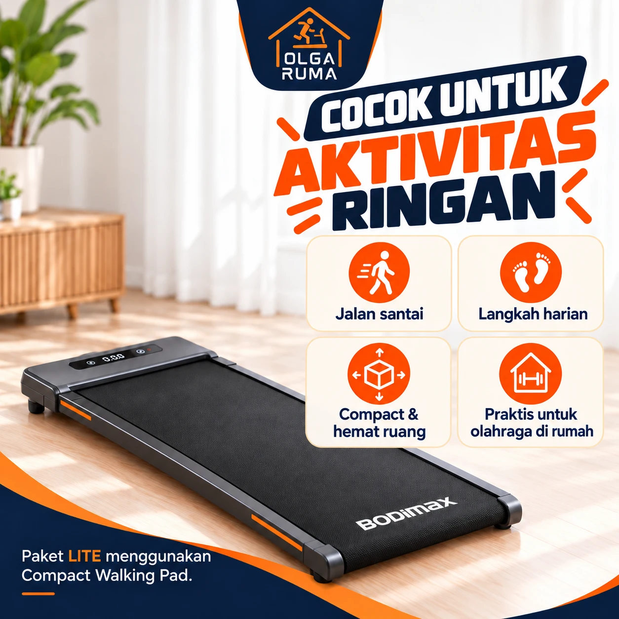 LITE · Aktivitas ringan OlgaRuma