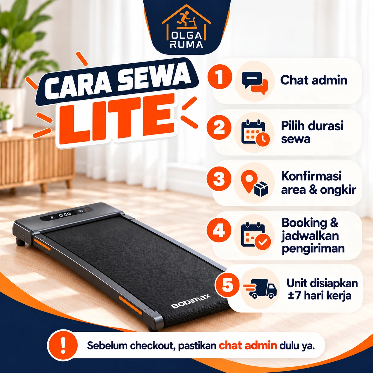 LITE · Cara sewa OlgaRuma