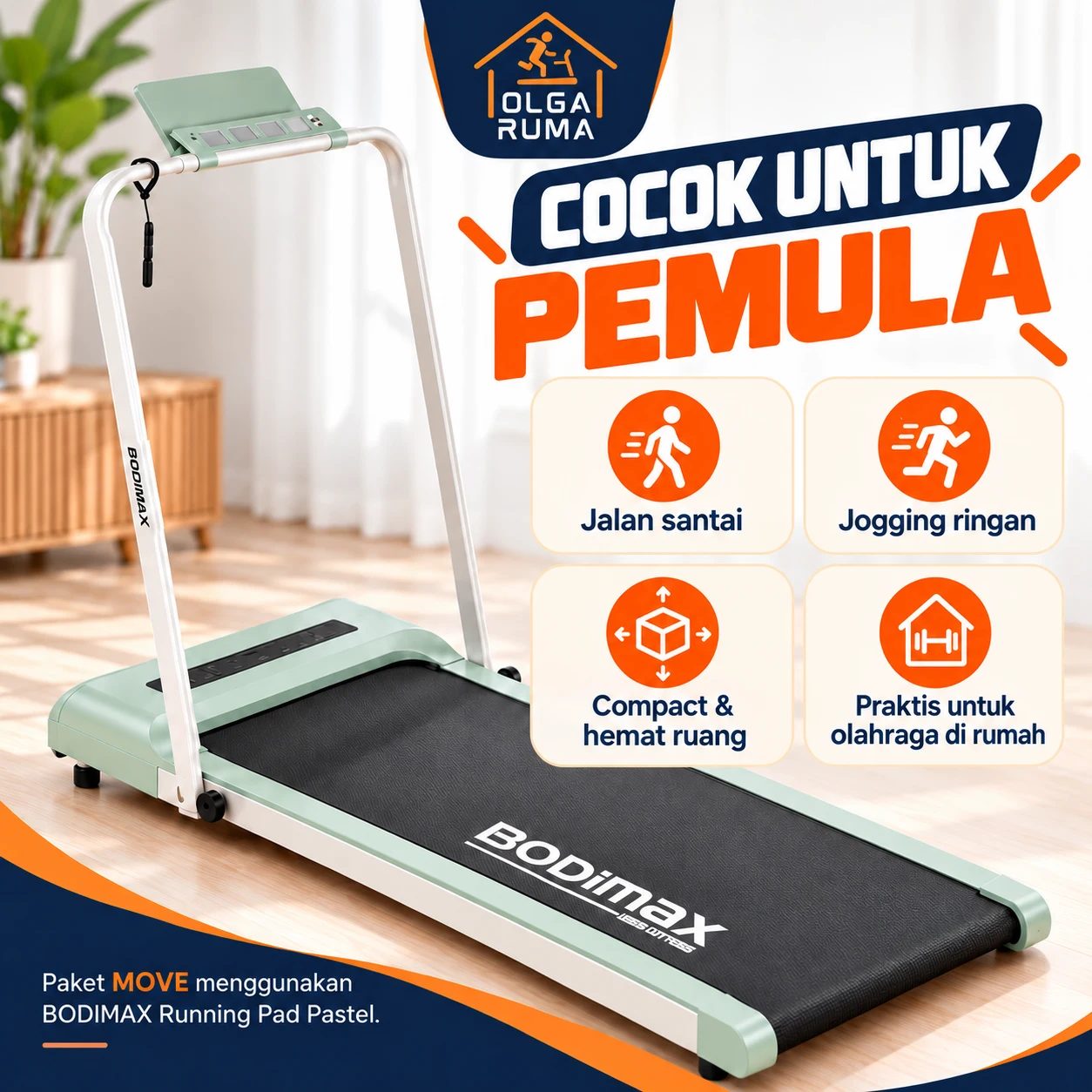 MOVE · Jalan dan jogging ringan OlgaRuma
