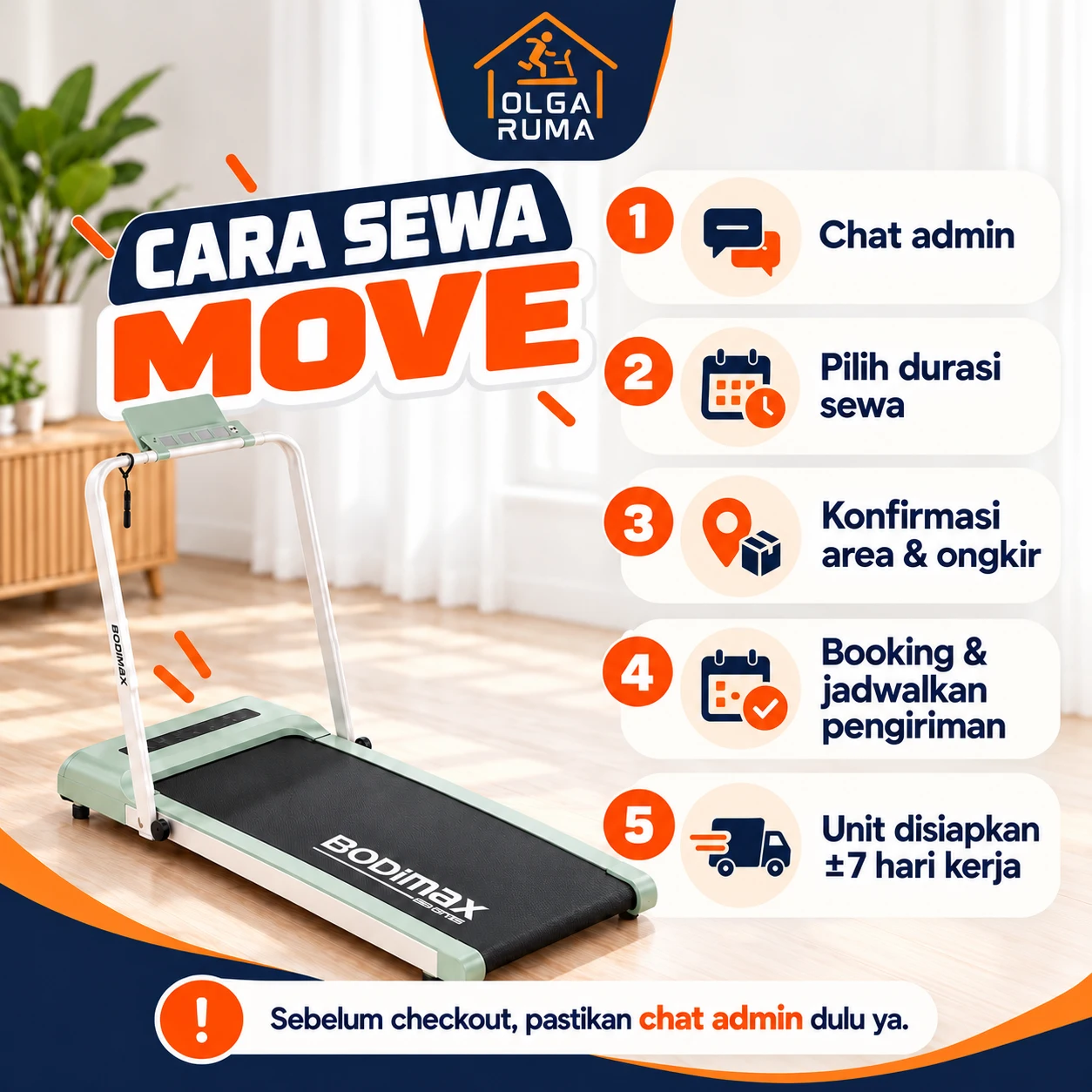 MOVE · Cara sewa OlgaRuma